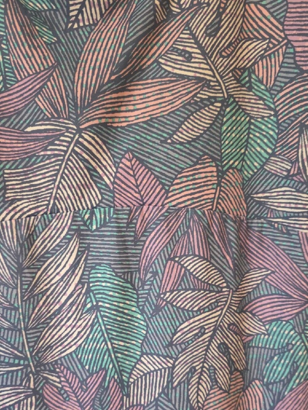 Omni Freeze Mini Dress in Purple and Teal - Picture 2 of 3